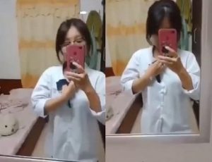 Nữ sinh bị bạn ép móc bướm